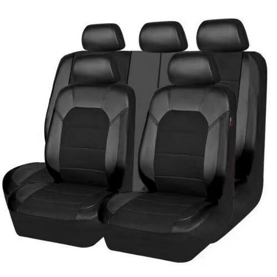Universal PU Leather Breathable Mesh Car Seat Cushion Cover