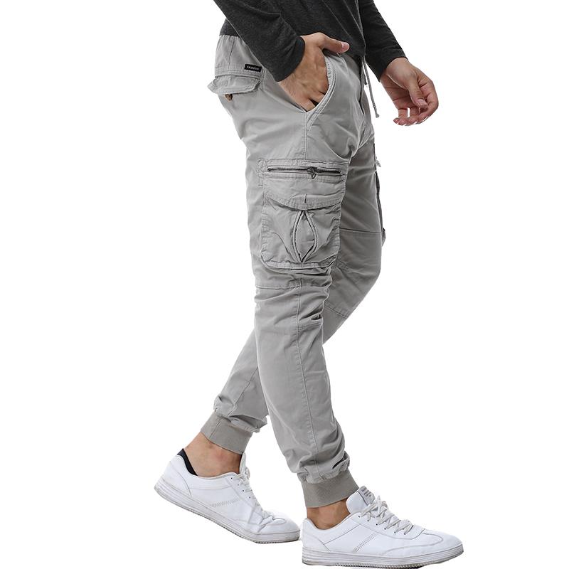 Mode Frühling Herren Taktische Cargohose Herren Jogger Armee Militär Freizeit Baumwollhose Hip Hop Band Männlich Armeehose