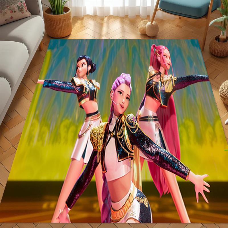 Harmony Motion: Musical Dance Celebration carpet floor mats printing Office chair cushion Christmas gifts Bathroom mat