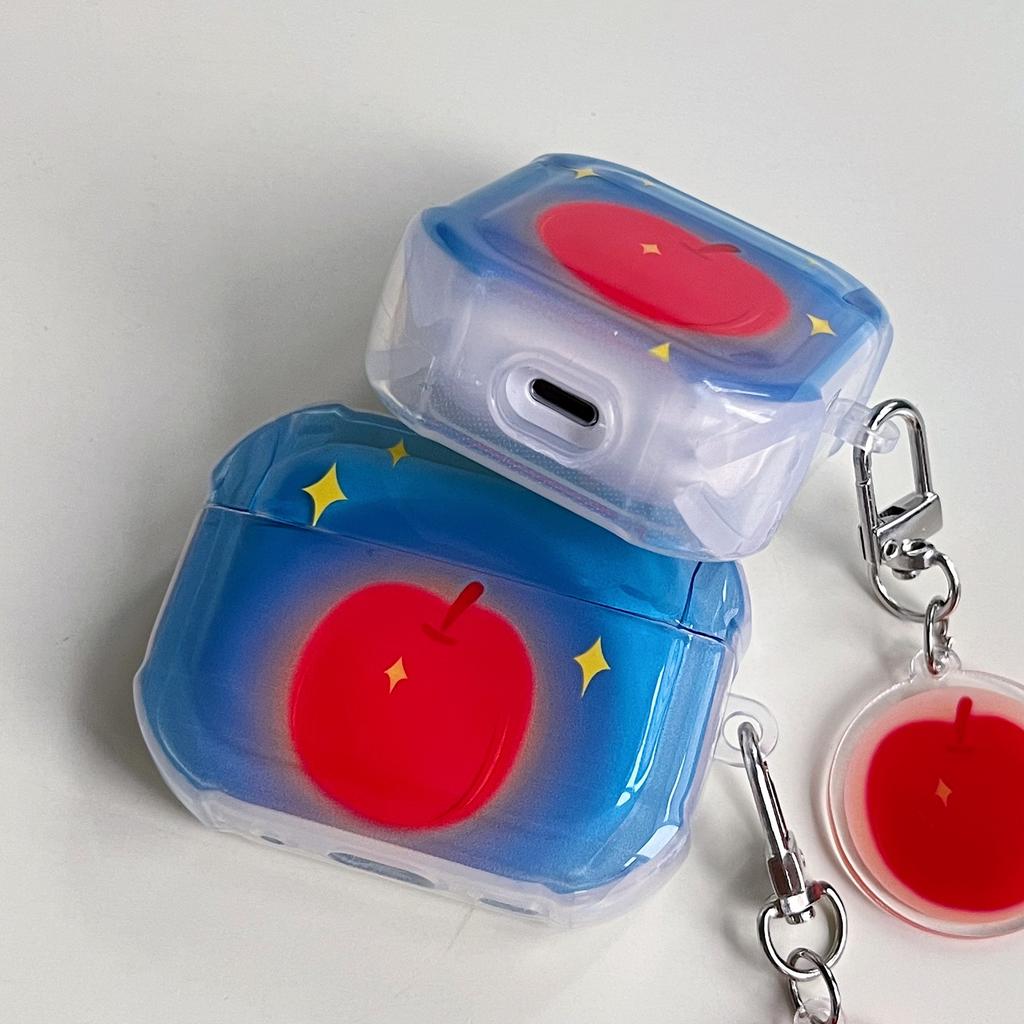 Smudge apple star for AirPods earphone case/1st generation 1st generation pro1 protective case apple bluetooth earphone case