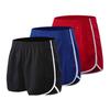 Sommer Herren Sportshorts Schnelltrocknend Atmungsaktiv Fitnessstudio Workout Kurze Hosen Elastischer Bund Kordelzug Athletisch Laufen Fitnessshorts