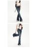 Spicy Girl Low-Waist Micro-Flare Bell Bottom Jeans - Summer 2025 Slim-Fit Stretchy Pants for Women