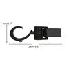 Baby Stroller Organizer Hooks Cartoon Bear Stroller Hooks Adjustable Bag Hanging Hook Sturdy Stroller Accessories