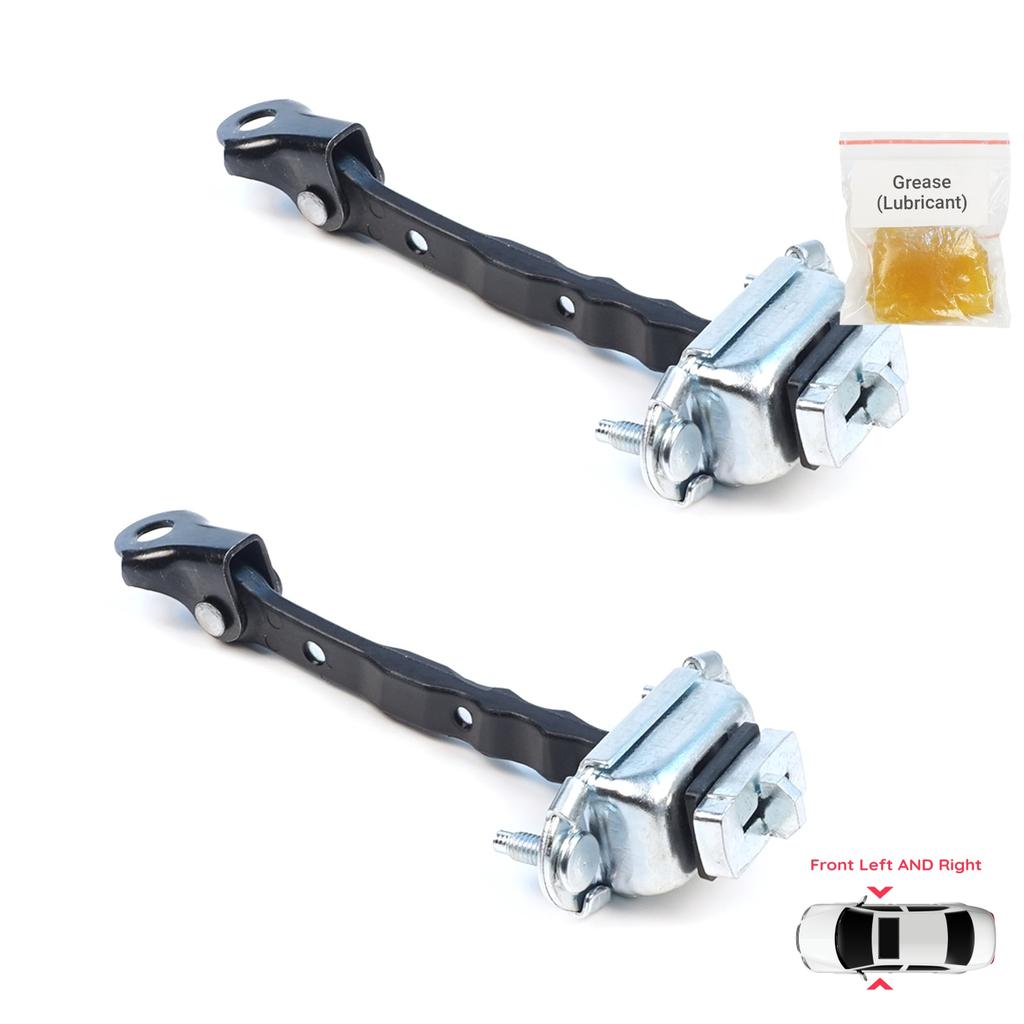 EDP1685-1 2 Stück Vordertür Scharnier Bremse Stopp Prüfmontage Begrenzerband für Subaru Forester MK4 SJ 2012-2018 61124SG000