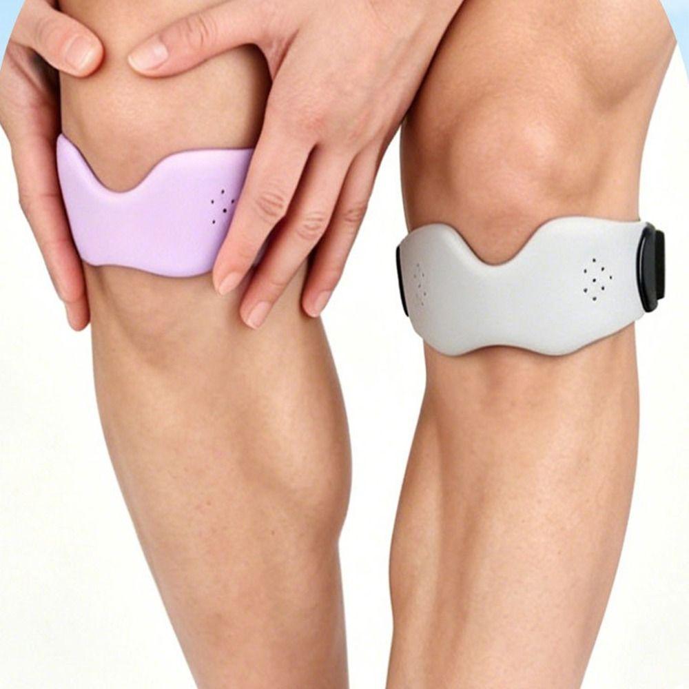Silicone Patella Belt Knee Strap Adjustable Knee Brace Joint Protection Patella Band Tennis