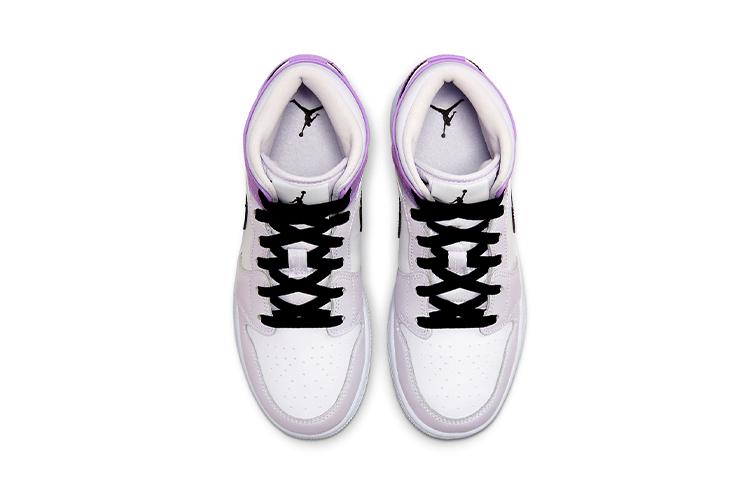 Jordan 1 Mid Barely Grape GS DQ8423-501