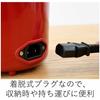 Yamazen Rice Cooker 0.5~1.5 Cups Microcomputer Type Small Single Living Mini Rice Cooker Black YJE-M150(B)