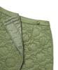 Covernat Woman Cloverheart Quilted Wrap Mini Skirt Olive