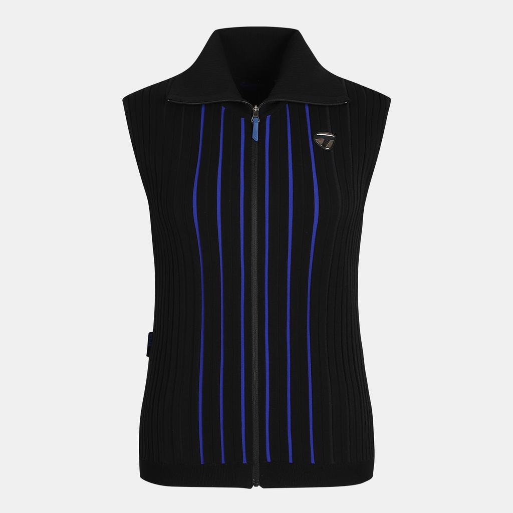 TAYLORMADE APPAREL 26Ss Women'S Ribbed Zip-Up Knit Vest T8031S66121-199