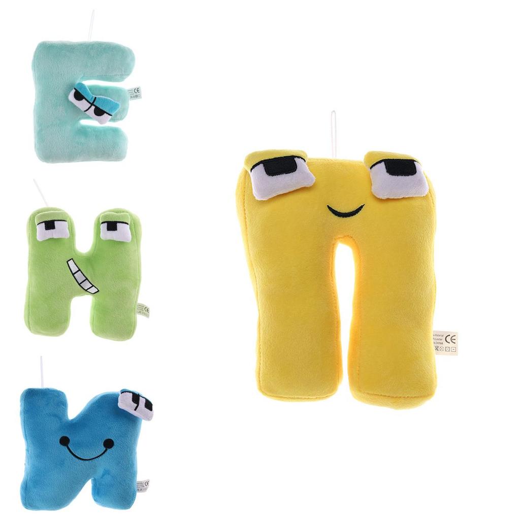 Alphabet Lore Russian Letter Plush Toy Pillow For Kids Soft And Cuddly Stuffed Animal Doll