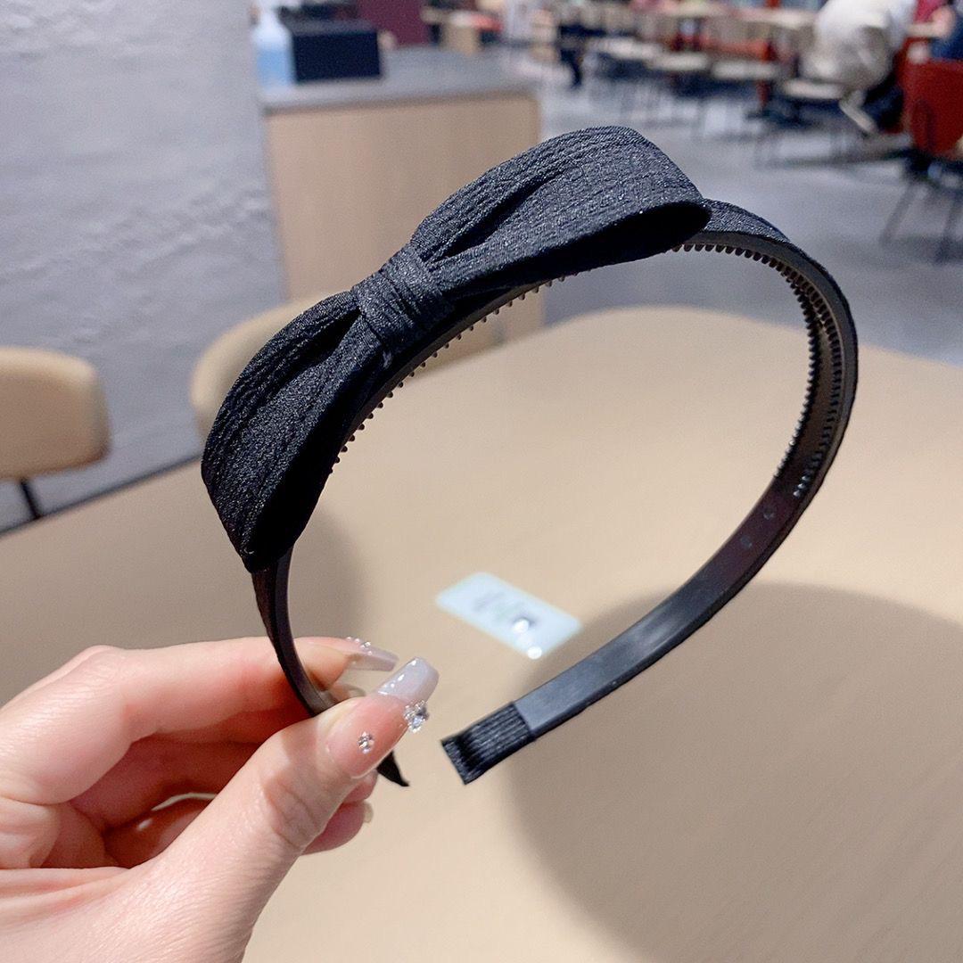 

Розкішна осінньо-зимова пов язка на голову для жінок - Елегантний широкий топ-кліпса-череп для волосся та вмивання обличчя.