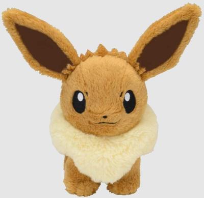 POKEMON Center Original Plush Standing Eevee 20 X 18 X 22 (H X W X D: Cm)