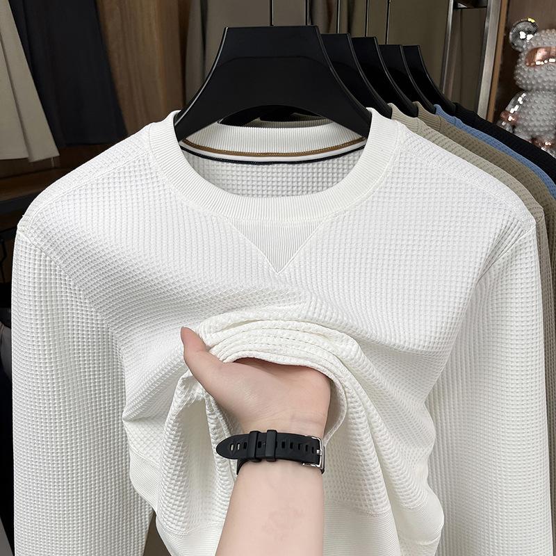 Autumn Crew Neck Men s Fashion Casual Top M
