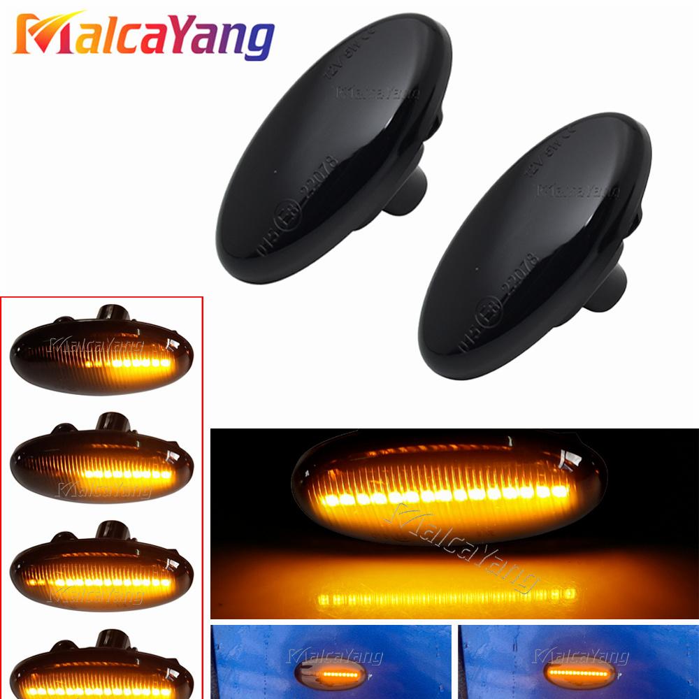 For MAZDA 2 3 5 6 BT-50 MPV II Turn Signal Side Marker Light LED Dynamic Flasher Repeater Blinker 2006 2007 2008 2009 2010