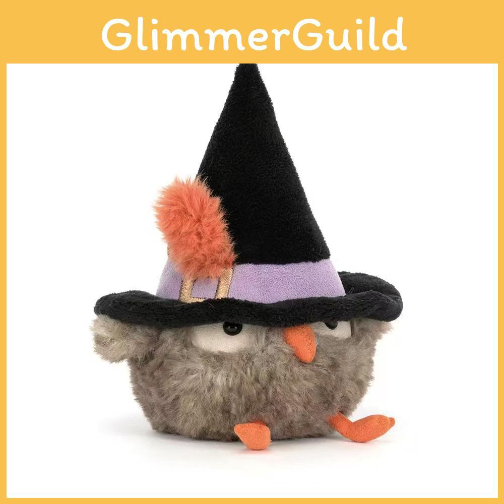 Plush Halloween Owl Gift Toy Soft Animal Decor For Kids And Collectors