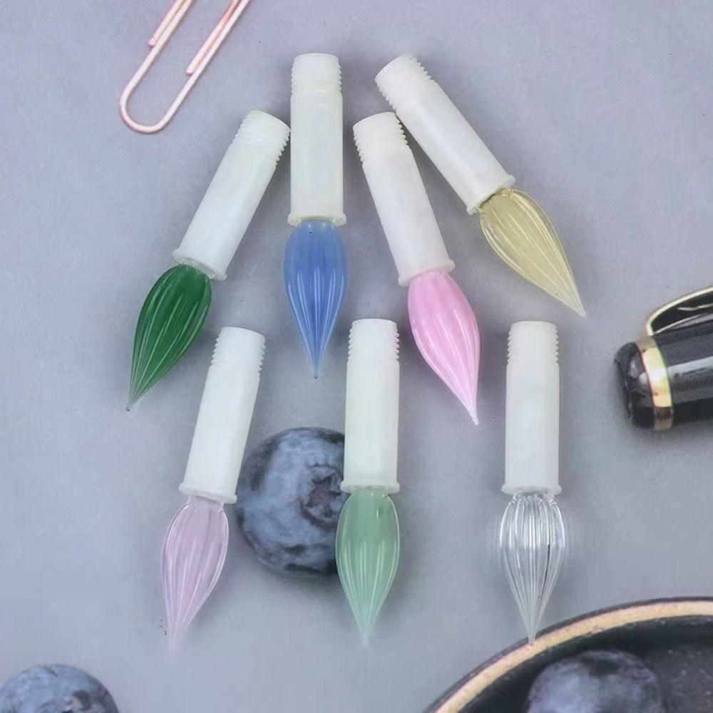 Writing Gift Dip Pen Tip Hand-Polished For Jinhao 82 Fountain Pen Student Glass Pen Nib  Office Use