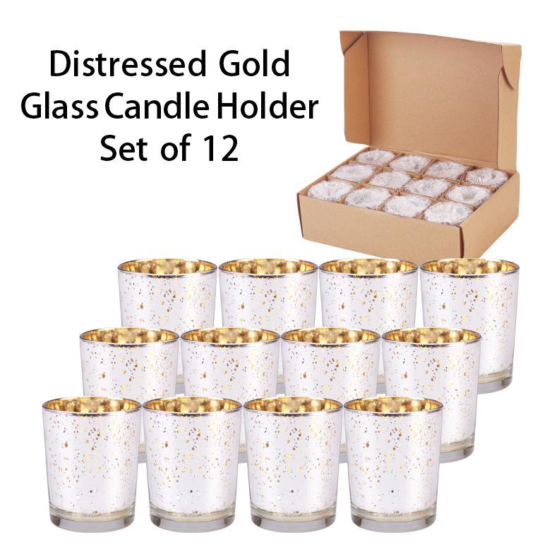 Starry Sky Christmas Glass Candlestick - Bestselling European & American Aroma Candle Cup
