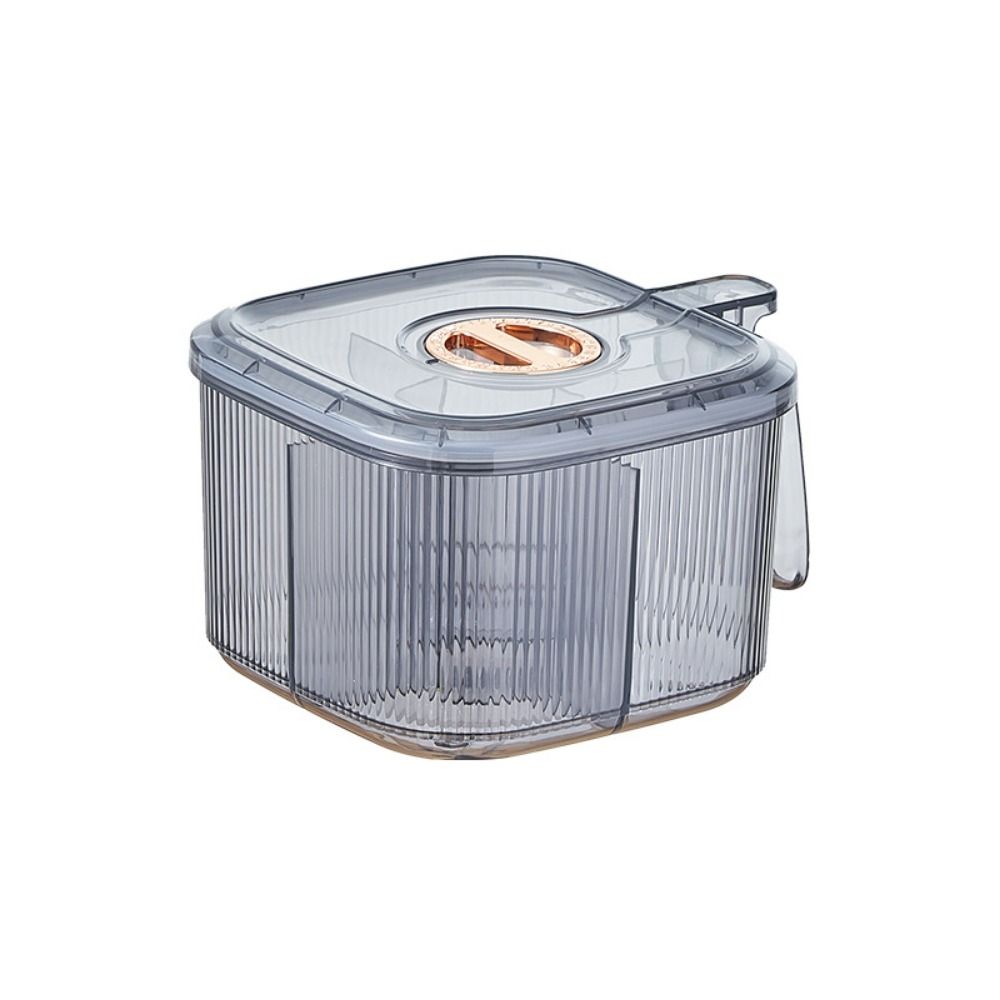 Пластиковый контейнер для приправ Герметичная коробка для хранения специй Прочная коробка для приправ 4 в 1 для кухни