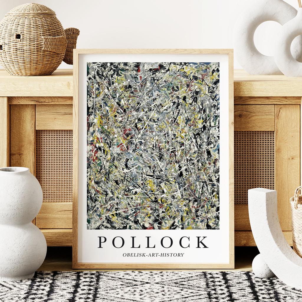Plakat obelisk art history Pollock