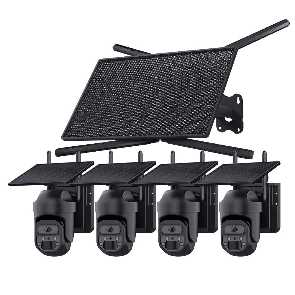 

6MP Outdoor Solar WiFi Camera Set with Full-Color Night Vision Surveillance