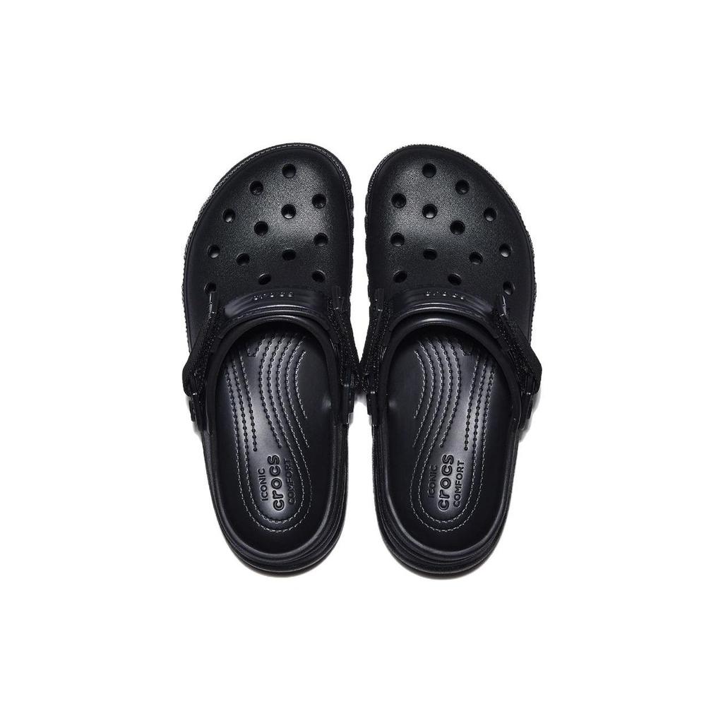 Crocs Unisex Duet Max II Clog 'All Black' 208776-001