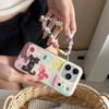 Hobby Ins Oil Painting Cute Mushroom and Black Cat iPhone Case for 17 Pro Max/16/17/Apple 15