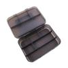 Fishing Tackle Box Lure Organizers Tray Tool Box Lure Storage Box with Removable Dividers Portable Storage Tray