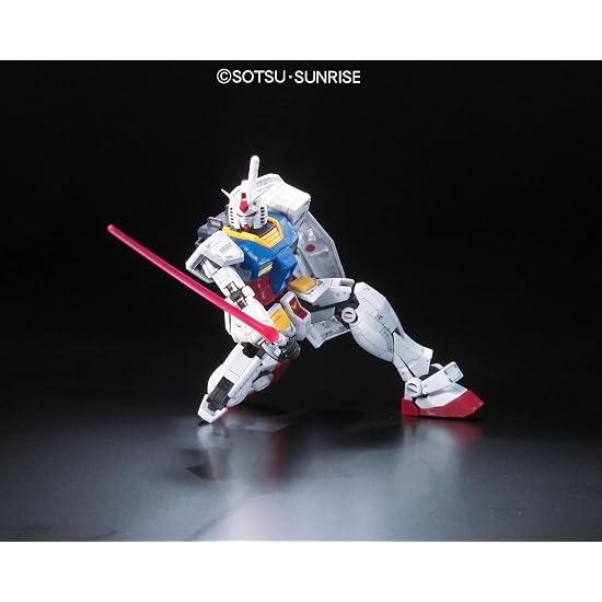 BANDAI SPIRITS RG Mobile Suit Gundam RX-78-2 Gundam 1/144 Scale Color-Coded Plastic Model