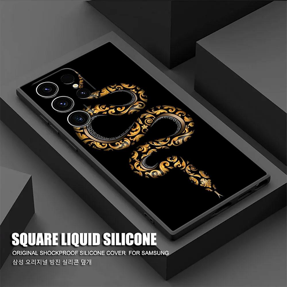 Snakes and Women S26Ultra Silicone Case For Samsung Galaxy S26 S25 S24 S23 S20 S21 FE S22 Ultra Plus 5G Cases Soft Phone Cover
