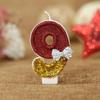 New Bow Birthday Candle, Creative Handmade Cake Candle Red Gold Digital Candle 0 To 9 Characters Independent Packaging Candle