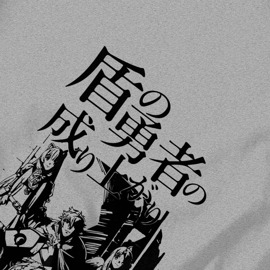 Men T Shirt The Rising Of The Shield Hero Anime 2023 Gifts Y2K Graphic Oneck Unisex Tops T Shirts