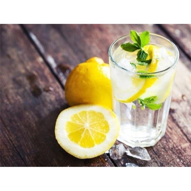 Pictură cu diamant DIY 5D, complet rotund, rășină, fructe, broderie cu diamant, peisaj, punct de cruce, mozaic, cadou cu stras, decor acasă