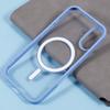 For iPhone 16 Case Compatible with MagSafe Shockproof PC+TPU Clear Phone Cover