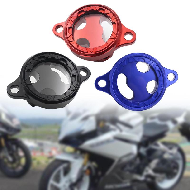 Motorcycle Oil Filter Cover High Performance Sturdy Aluminum Alloy for Honda Cbf450x Easy to tall Direct Replacement
