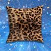 For Leopard print Pillow Case For Home Bedroom Car Office Decoration Living Room Sofa Cushion Cover Suitable