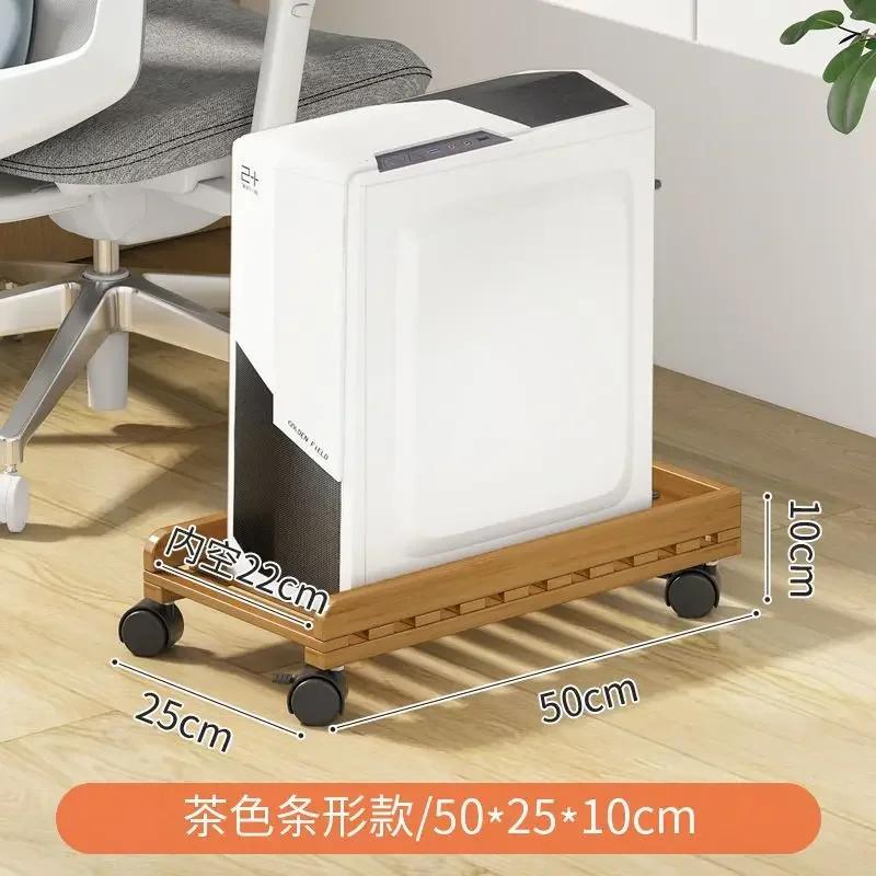 Masif Ahşap Masaüstü Bilgisayar Depolama: Soğutmalı Çıkarılabilir Tabanlı Dayanıklı Şasi Rafı Verimli Çok Fonksiyonlu Düzenleme