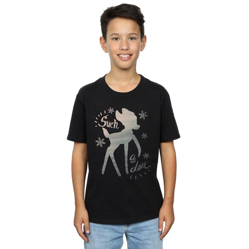Disney Boys Bambi Winter Deer T-Shirt