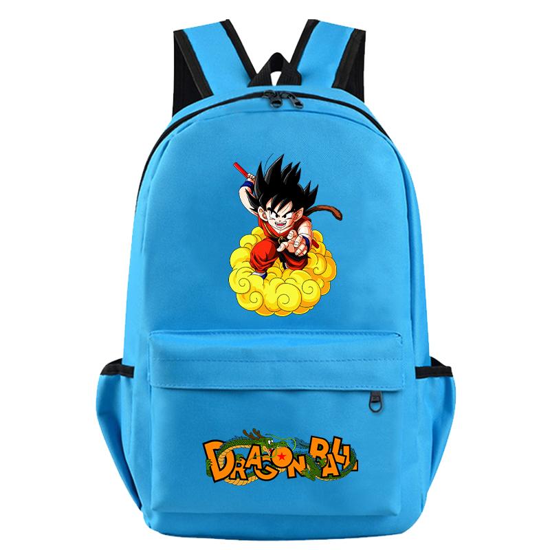 Anime Dragon Ball Cute Cartoon Backpack Document Bag for Girl Boy Teenager Best Gifts Schoolbag Men Women Leisure Travel Unisex Bagpack Rucksack