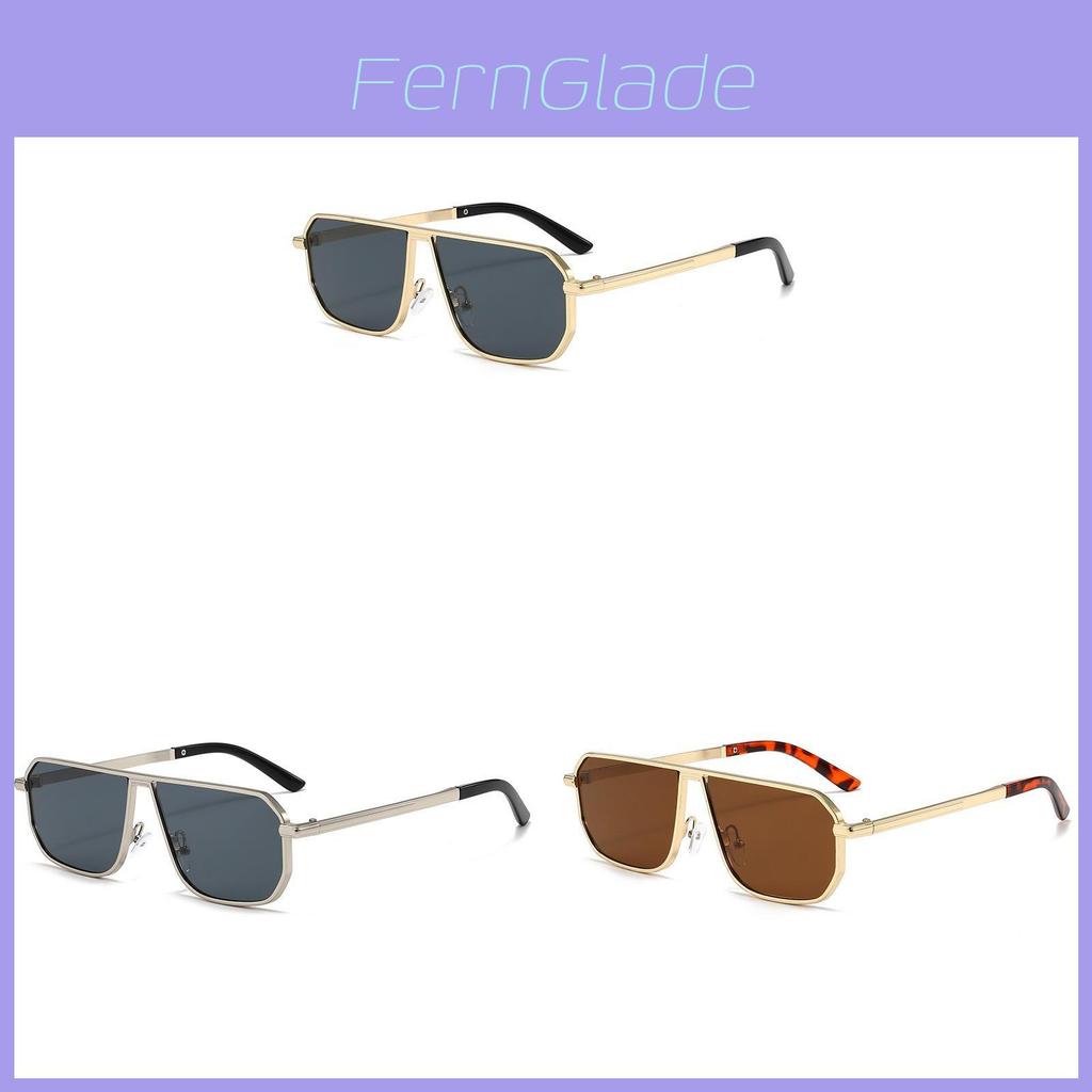 Geometric Square Sunglasses For Men With Uv400 Protection For Outdoor Driving And Fashion