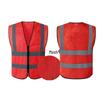Reflexní bezpečnostní vesta s více kapsami