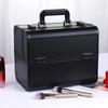 Make-up Koffer mit professionell verstellbaren 4 Fächern, Make-up Box, Make-up Aufbewahrungsbox mit Schloss und Fächern