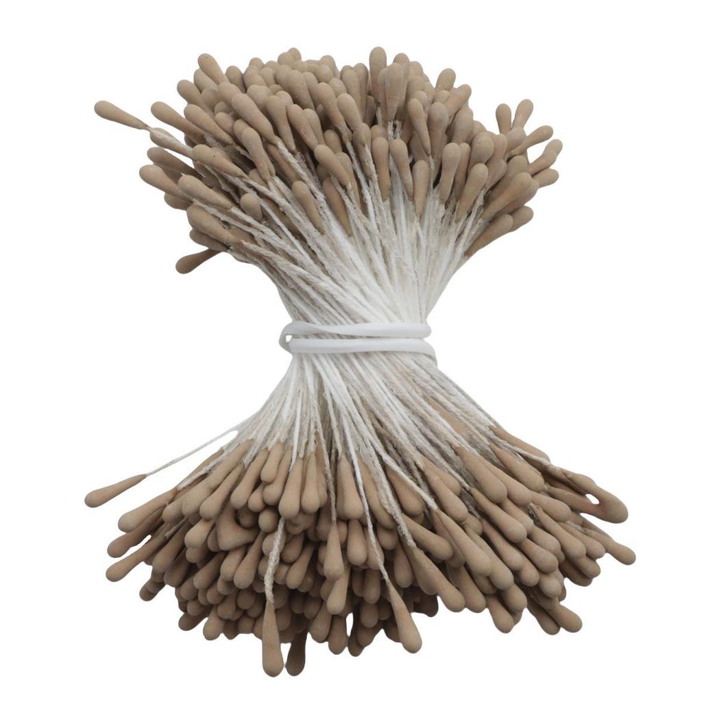 2mm 390 Root Matte Heart Flower Simulation, Eco-Friendly Rose Lily Stamen