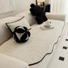Spezialgeformtes Sofakissen Universal für alle Jahreszeiten Neues rutschfestes Sitzkissen Schlicht Modern Wohnzimmer Unregelmäßiger Sofabezug