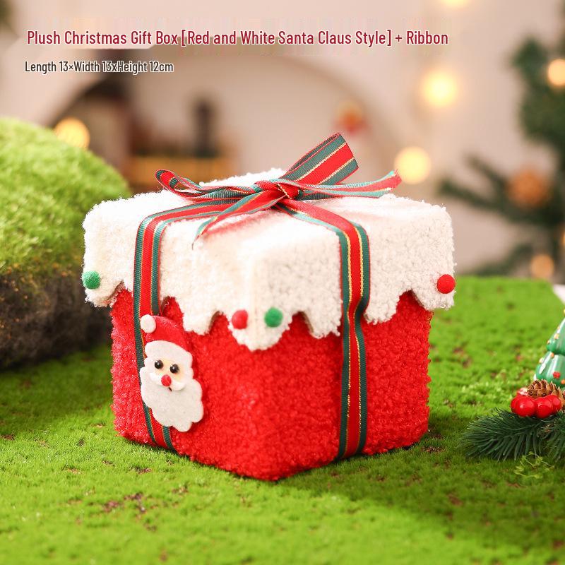 Christmas Eve Apple Gift Box - Creative Little House Candy Packaging for Kids