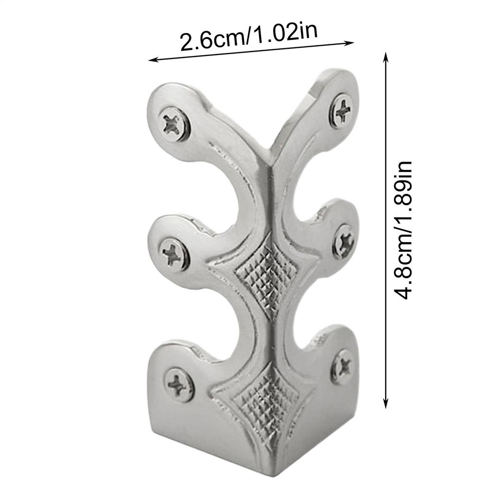 Baseboard Protector Metal Skiffers Edge Guards Corner Protectors Decorative Protector Cover Solid Brass Skirting Board Corner