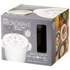 Skater Microwave Steam Rice Maker Black Made In Japan MWMR1-A