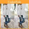 Elegant Plus Size Women Long Sleeve Loose Blouse With Baggy V Neck Tunic T Shirt