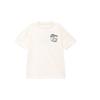 Neo SS22 Sneaker Print Crew Neck T-Shirt Unisex Tops Beige HS8851