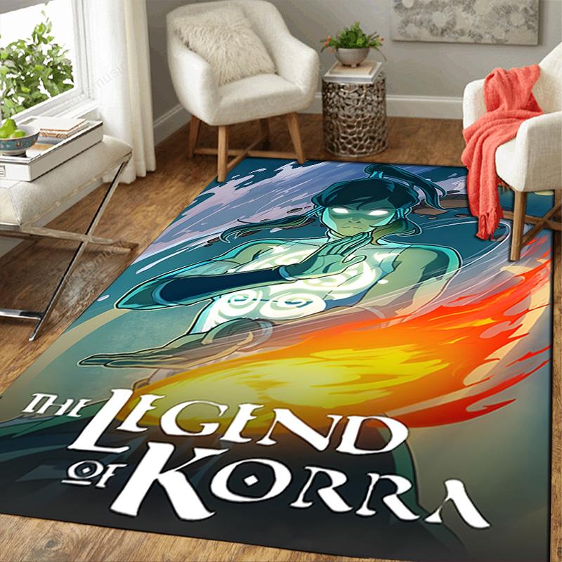 Korra Rug Floor Mat for Living Room or Bedroom Soft and Comfortable Carpet a Gift for Birthday and Holiday.