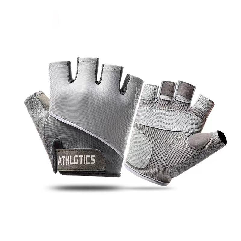 Fitness Gloves for Men and Women with Half Finger Thin Equipment Training Anti Slip Wear Resistant Cocoon Proof Mountaineering Bicycle Riding Gloves